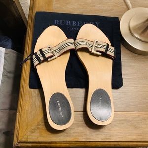 SOLD Day Sale Authentic Burberry sandals